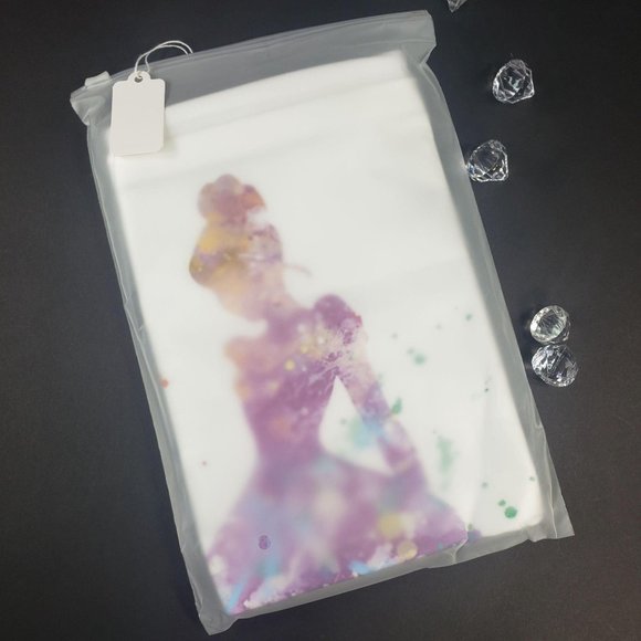 Princess Cinderella Blue Silhouette Mouse Themed Home Decorative Pillowcase - Picture 8 of 13